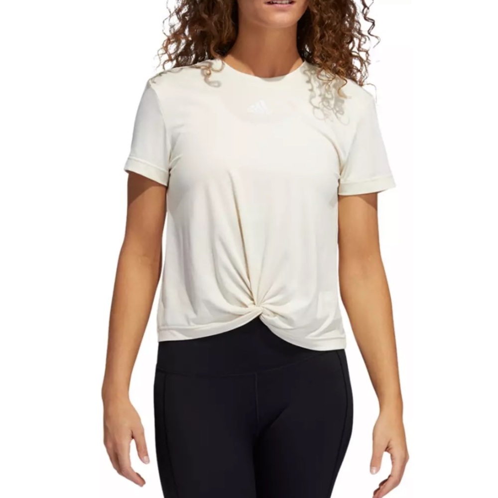 Adidas knotted T-shirt